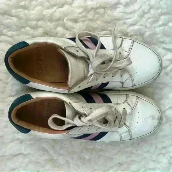Greats Royale Purple Stripe Sneakers - Picture 2 of 8